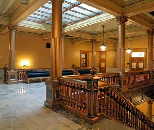 Kansas-Statehouse-Restoration---Stairwell-1