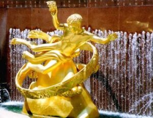 Rockefeller Center Gilding Feature