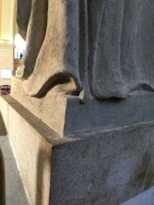 Restoring the Legionnaire Statues of Union Station (After Plaster Repair base)
