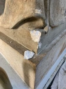 Restoring the Legionnaire Statues of Union Station (During Plaster Repair base)
