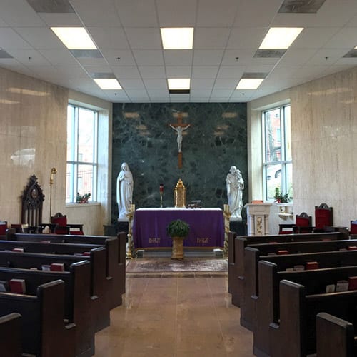 Archdiocese of Military Chapel Before