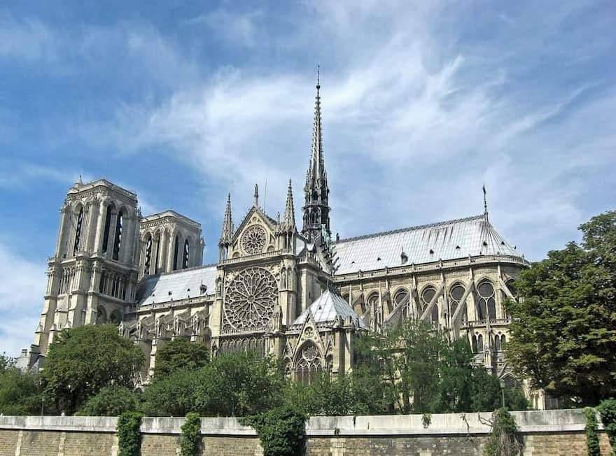 notre dame before fire