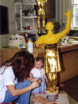 Old State House Statues Gilding