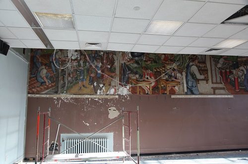 NH mural before