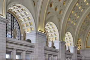 Washington Union Station Historic Masonry & Finishes in the Main Hall & West Hall Project.