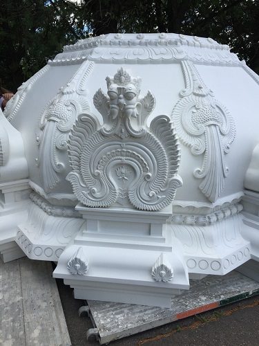 Sri Ranganatha Hindu Dome Gilding