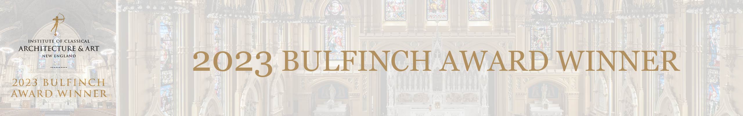 Bulfinch 2023 Award