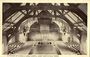 Thomas Aquinas Chapel 1910 postcard
