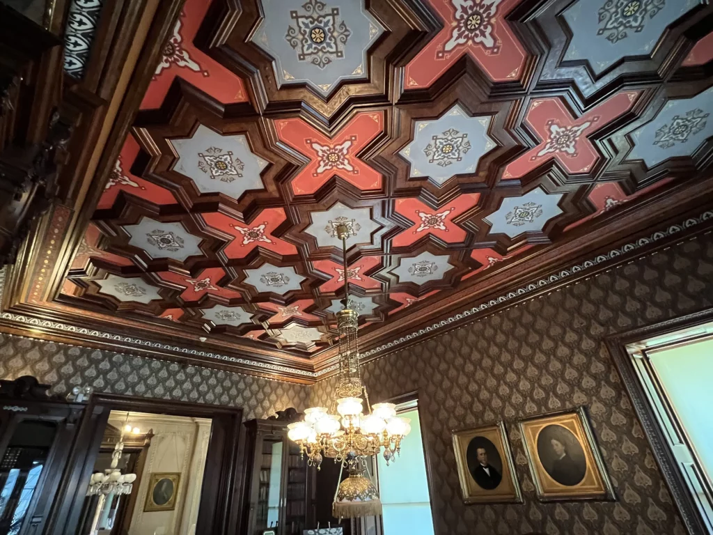 Lockwood Mathews Mansion Museum restoration by John Canning.