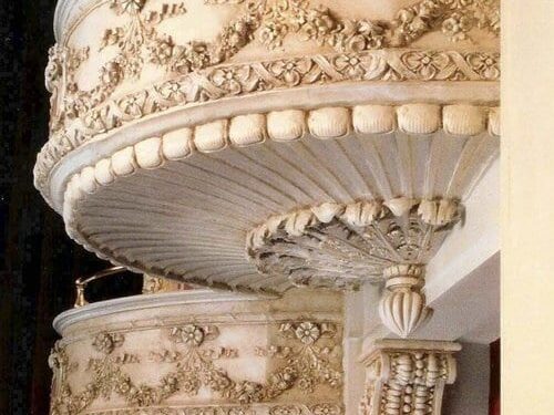 mahawie theatre plaster